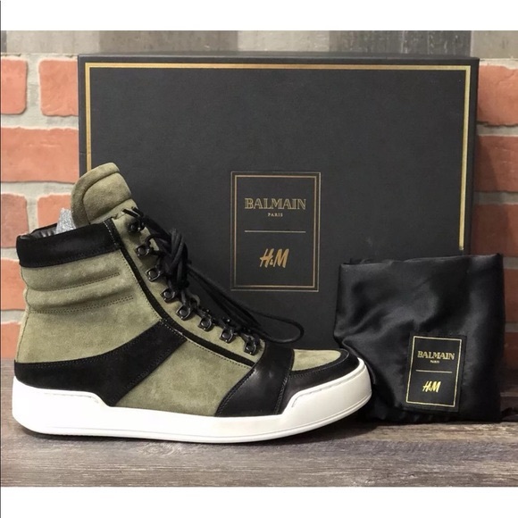 H&M X Balmain Colection Rare Sneakers - Picture 1 of 8